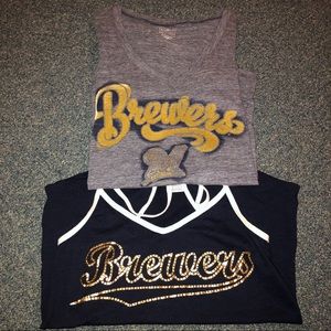 3 Milwaukee brewers shirt lot